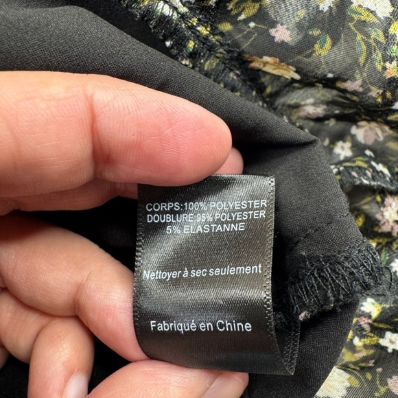 ASTR the Label Victoria Black Ditsy Print Dress - Picture 5 of 15